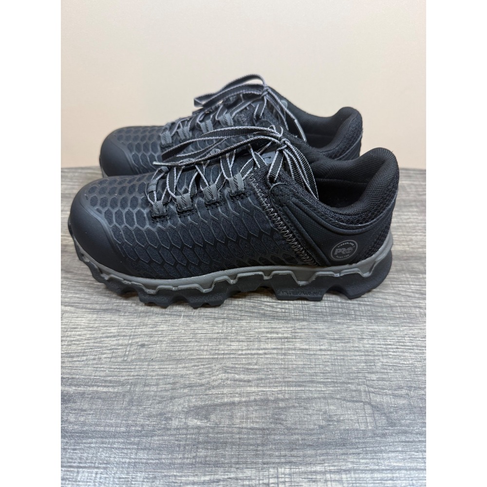 Timberland PRO Powertrain Sport Alloy Toe Work Shoes Black Womens 6 M A1HRU View 5